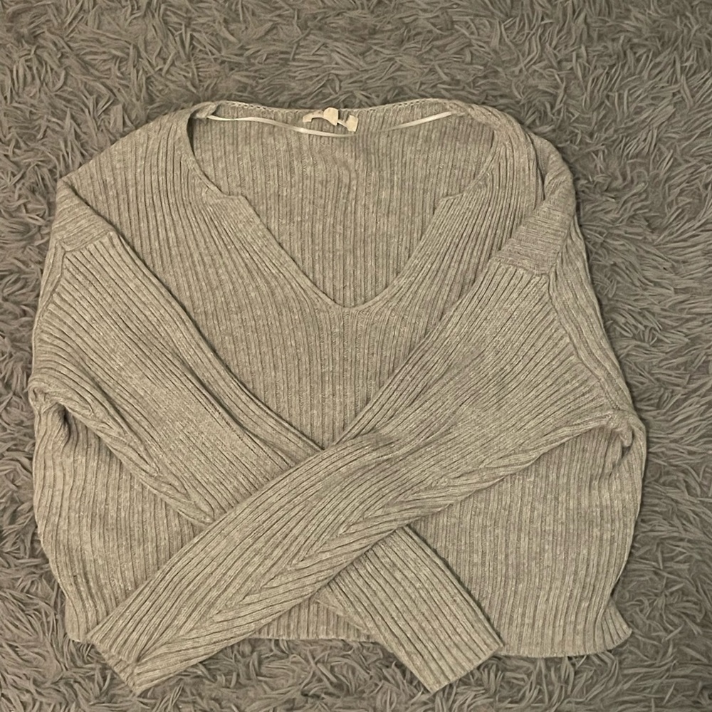 PacSun (L.A. Hearts) long sleeve gray sweater